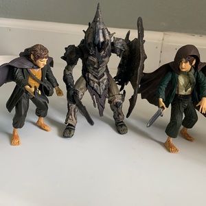 The Lord of the Rings Merry, Pippin and Moria Orc